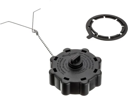 Quicksilver 8M0064067 Tapa diurna de repuesto para depósito de combustible con retención en el tanque