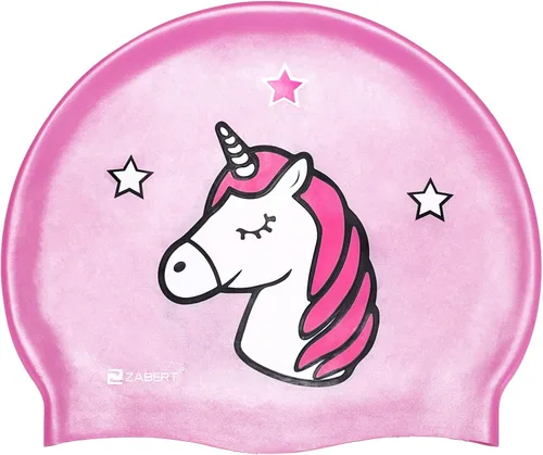 Miniatura 6 de C600 Kids Girls Boys Swimming Cap Unique Design Premium Quality