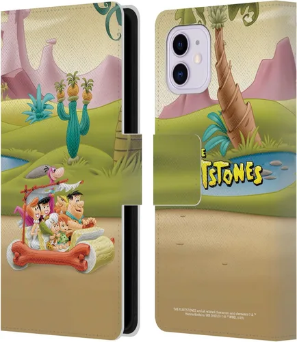 Miniatura 14 de Head Case Designs Funda de piel con licencia oficial de The Flintstones Bambam Rubble Characters compatible con Apple iPhone 11