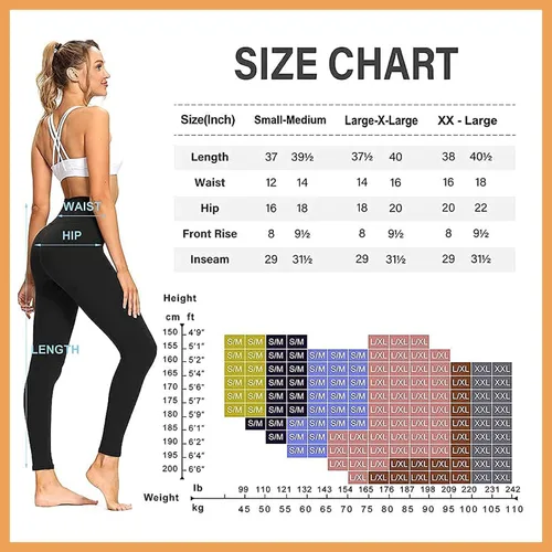 Miniatura 5 de GAYHAY - Leggings de cintura alta para mujer, suaves, opacos, entallados y estampados con control de abdomen ideales para correr, yoga y ciclismo