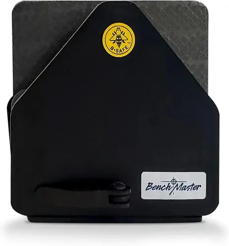 BenchMaster Estante vertical para pistolas, almacenamiento seguro para pistolas, con capacidad para 2 a 12 pistolas, organizador seguro para armas,