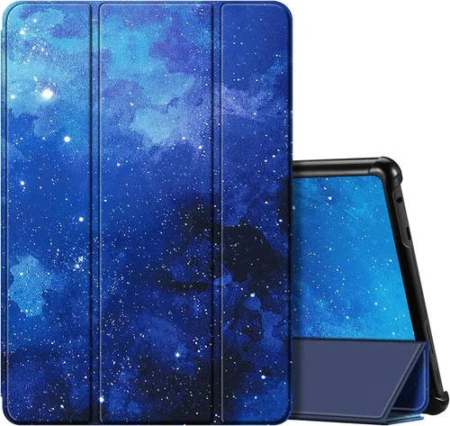 Miniatura 12 de Fintie Funda delgada para tableta Fire HD 10 (13ª generación, versión 2023) – Funda rígida de triple pliegue ligera con función de encendido