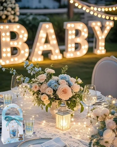 Miniatura 7 de 50 juegos de regalos de baby shower para invitados con temática de niño para baby shower, 1.18 onzas, vasos de chupito transparentes acrílicos a