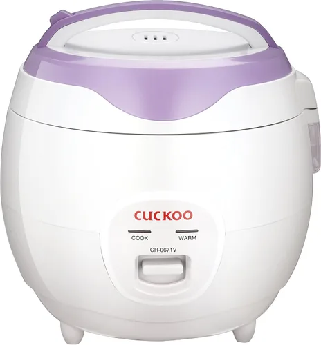 Miniatura 4 de Cuckoo CR-0671V - Arrocera eléctrica color violeta/blanco