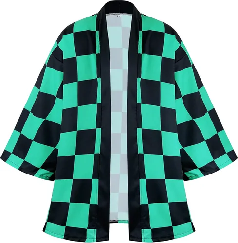 Miniatura 2 de Batas de anime de Tanjiro - Disfraz de cosplay Zenitsu Kimono