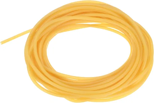 Miniatura 38 de M METERXITY Tubo de goma de látex natural, 5/64 pulgadas [0.067 in] ID x 11/64 pulgadas [0.177 in] OD Tubo de manguera de látex de 10 pies de Verde