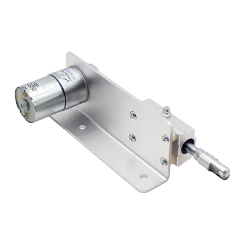 Miniatura 7 de Actuador lineal de ciclo alternativo DIY DC 12V Mini Gear Motor telescópico ajustable con controlador de velocidad carrera 15/20/25/1.181 in