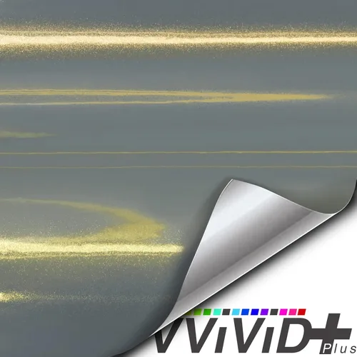 Miniatura 2 de VViViD+ Película de Vinilo Envolvente Galaxy Nardo Gris Brillante Premium (1 pie x 5 pies)