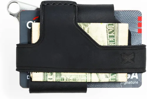 Miniatura 2 de Billetera con contorno Trayvax (natural), S, Negro (Stealth Black)