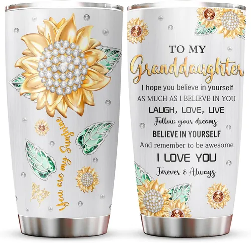 Miniatura 16 de Muilzon Regalos para Nieto Vasos de café de 20 onzas – Regalos de graduación, Navidad, cumpleaños para nieto de parte de la abuela y el abuelo
