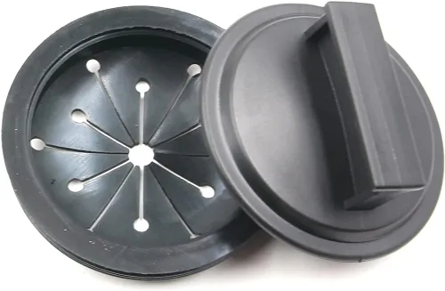 Miniatura 4 de Driak Eliminación de basura Splash Guard Part Anti-Microbial Quiet Collar Sink Baffle