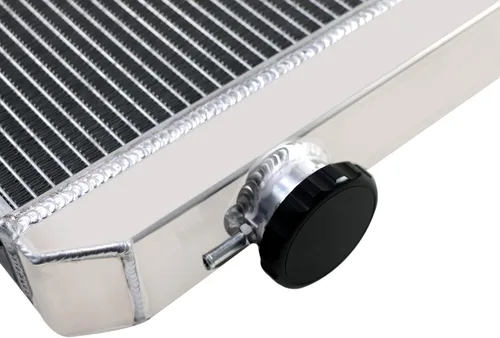 Miniatura 6 de Radiador de aluminio completo para 1960-1984 Toyota Land Cruiser FJ40 FJ45 Gasolina 3.9L 4.2L, 3 hileras de radiadores de enfriamiento