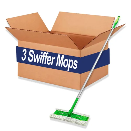 Miniatura 6 de Swiffer - Paños secos de repuesto, color blanco, 10,63 x 8, 32/caja, 6 cajas/cartón