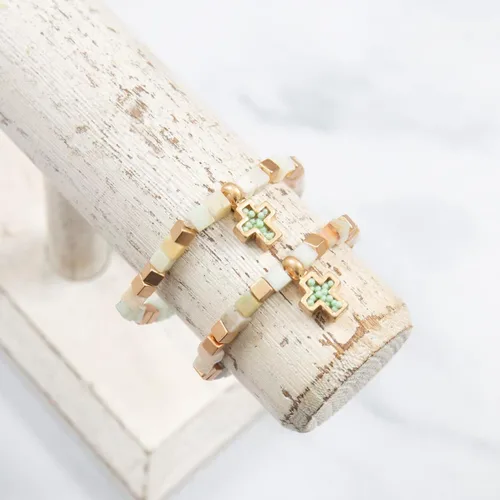 Miniatura 3 de Mini Momo Pulseras Mommy and Me Juego de pulseras a juego para madre e hija, regalo para mujeres y niñas, joyería familiar de amistad, linda