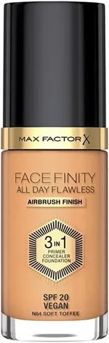 Miniatura 25 de Max Factor Facefinity - Base de maquillaje 3 en 1 All Day Flawless SPF 20#092 Canela, 7.05 onzas