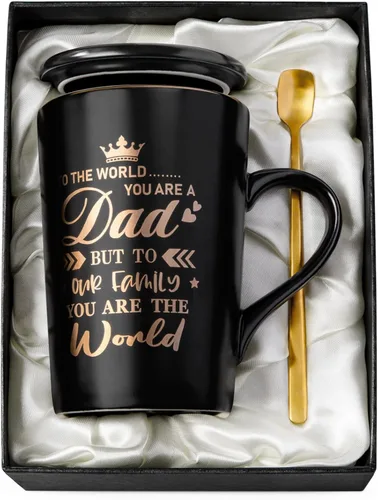 Regalos para el día del padre de parte de hija, hijo, esposa, regalos de cumpleaños divertidos para marido, papá, nuevo papá, taza de café de