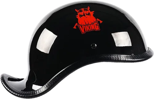 Miniatura 8 de Medio casco de verano para motocicleta, casco abierto vintage, gorra de béisbol de moda para hombres y mujeres, certificado por DOT, medio casco