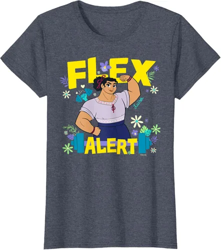Miniatura 54 de Disney Encanto Luisa Madrigal Flex Alert Camiseta, Negro