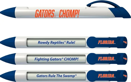 Miniatura 8 de Greeting Pen Florida Soft Touch - Bolígrafo de metal recubierto de 4 unidades (4026) Florida Gators Pen para estudiantes y exalumnos - UF School