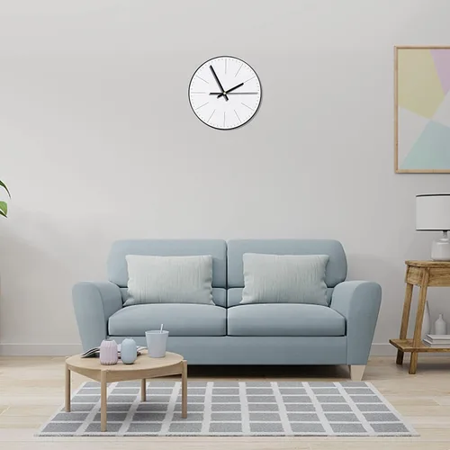 Miniatura 7 de Juego de 2 mecanismos de reloj de cuarzo, mecanismos de reloj de pared, repuesto alimentado por batería, piezas de movimiento de reloj, repuesto