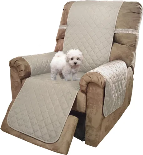 Miniatura 96 de U-NICE HOME Funda de sofá reversible para perros con correas elásticas, resistente al agua, protector de muebles para mascotas, funda de sofá
