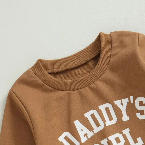 Miniatura 20 de Conjunto de sudadera con estampado para bebé y niña, sudadera larga para otoño e invierno