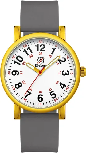 Blekon Reloj de enfermera original para profesionales médicos y estudiantes, varios colores, esfera de fácil lectura, hora militar con segunda mano,