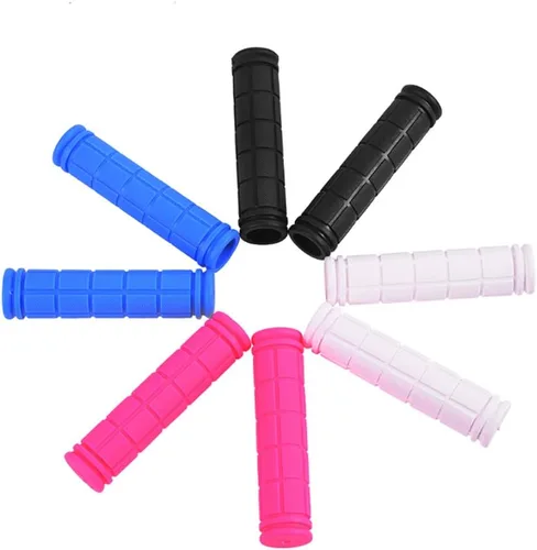 Miniatura 2 de Empuñaduras para manillar de bicicleta, 4 pares, antideslizante de goma para manillar de bicicleta de montaña BMX/MTB para niños y niñas