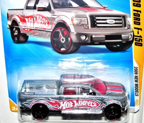 Miniatura 3 de Hot Wheels 2009-011 Ford F-150 Nuevos Modelos GRIS Escala 1:64