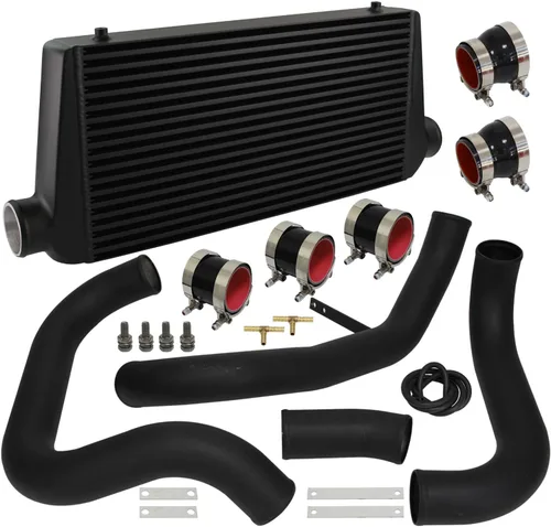 Miniatura 3 de Kit de intercooler para Nissan Skyline GT-R R32 HCR32 HNR32 RB20DET; R33 ECR33 GTS RB25DET; R34 ER34 GTT RB25DET, 1989-2001 Bolt On