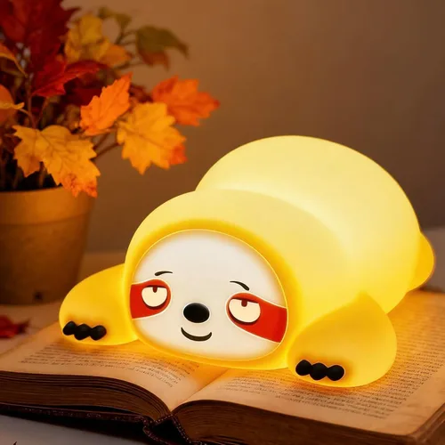 Miniatura 8 de YR YRHH-PET Luz nocturna de pulpo rosa, lámpara LED blanda novedosa de animales, luz nocturna de silicona de grado alimenticio, 3 niveles