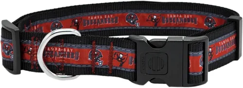 Miniatura 30 de Pets First Collar para perro de la NFL 32 equipos NFL disponibles en 4 tamaños. Collar de PET NFL resistente, fuerte y duradero. Equipo de fútbol