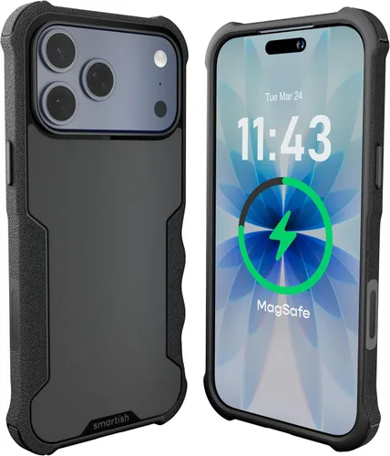 Miniatura 105 de Smartish Funda para iPhone 12 Pro Max Armor - Gripzilla [resistente + protectora] Funda de agarre delgada y resistente - Black Tie Affair