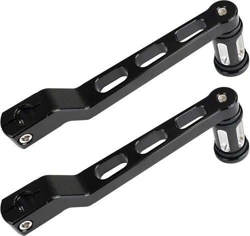 Miniatura 3 de Palanca de cambios para el talón de la motocicleta, palanca de cambios, brazos de cambio compatibles con Harley FL Softail Touring Electra Glide