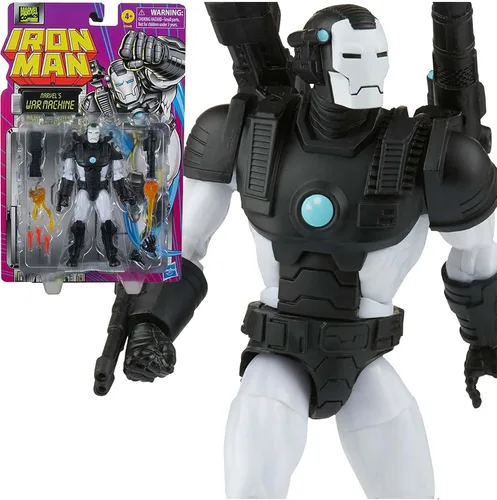Miniatura 6 de Marvel Legends Series War Machine - Figura de acción de Iron Man de 6 pulgadas, 6 accesorios, multicolor, F3448