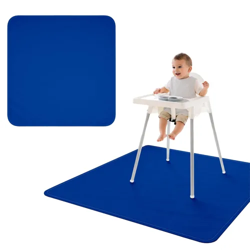 Miniatura 33 de BapronBaby Adventure Awaits - Tapete impermeable para debajo de sillas altas, suelos, mesas, tiempo de juego o artes y manualidades, lavable a