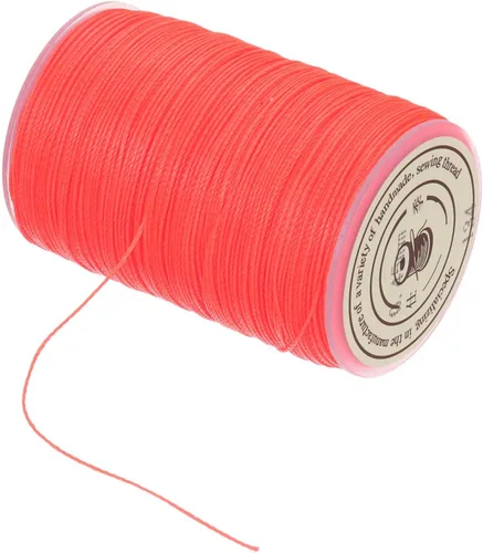 Miniatura 20 de MECCANIXITY Cordón encerado de poliéster encerado de 0.020 in, cuerda de cera de 175 yardas para hacer pulseras, collares, cuentas, joyería y Negro