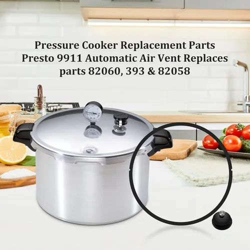 Miniatura 7 de 09907 Anillo de sellado de olla a presión y ventilación de aire automática para olla de presión Presto en caja CA16, CA16H y 21 Qt