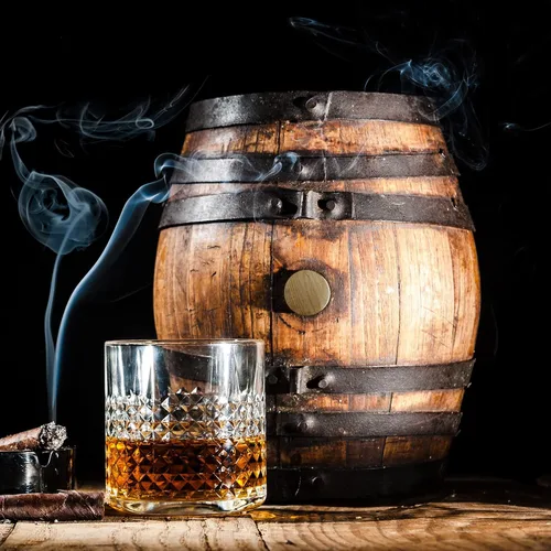 Miniatura 5 de Juexica 5 unidades de barril de vino de roble blanco, tapón cónico de madera de 2 pulgadas para barril de roble, bourbon, whisky, cerveza, vino