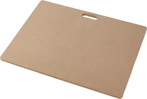 CALPALMY Tabla de aplanado de arcilla con asa incorporada conveniente - Tabla de arcilla portátil de 24 x 18" para cerámica, manualidades de arcilla