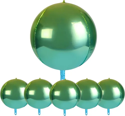 Miniatura 12 de Globos metálicos grandes de oro rosa de 15 pulgadas, paquete de 6 globos de tereftalato de polietileno, guirnalda de globos, globos de aluminio