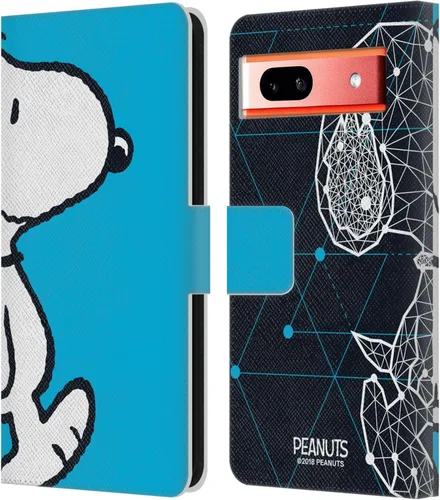 Miniatura 15 de Head Case Designs Officially Licensed Peanuts Snoopy & Woodstock 2 Halfs and Laughs Leather Wallet Case Compatible with Google Pixel 8 Snoopy