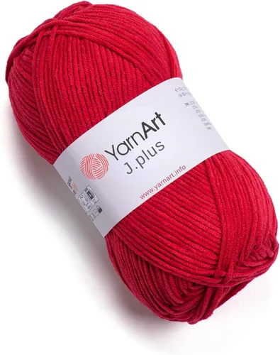 Miniatura 18 de YarnArt Jeans Plus - Hilo de mezcla de algodón suave, 100g (3.5 onzas), 160m (174 yardas), 55% algodón, 45% acrílico, grosor medio #4, ideal