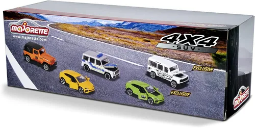 Miniatura 6 de Majorette SUV Paquete de 5