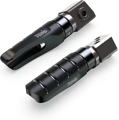 Miniatura 15 de RENO Estriberas para motocicleta, estriberas delanteras para conductor, pedal compatible con ZX6R 2007-2024/2008-2010 ZX10R/2010-2016 Z1000