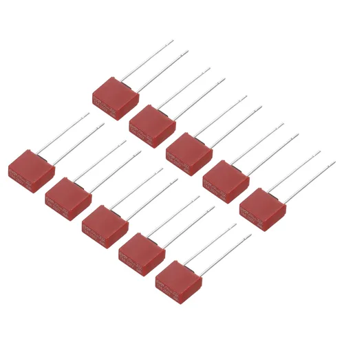 Miniatura 8 de uxcell 25pcs DIP montado en miniatura cuadrado lento golpe micro fusible para piezas electrónicas PCB LCD reparación, T1A 1A 250V, rojo