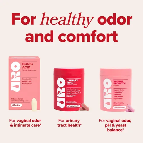Miniatura 5 de O Positiv URO Suplemento para la salud del tracto urinario para mujeres, 60 unidades (Paquete de 1) - Vitaminas de apoyo urinario con extracto