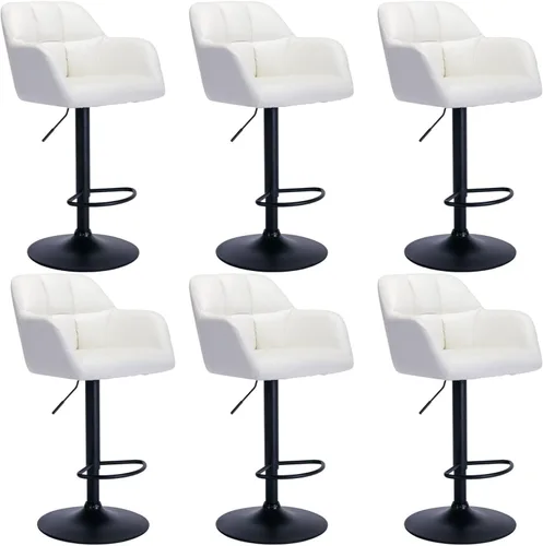 Miniatura 26 de ROCITY Juego de 2 taburetes de bar de terciopelo con respaldo, silla de bar beige para isla de cocina, taburetes de bar modernos con patas de metal