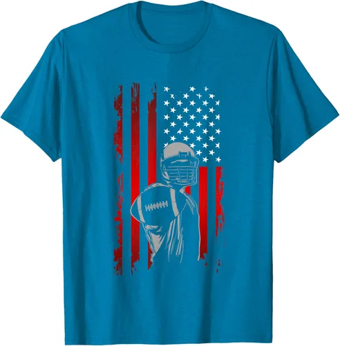 Miniatura 8 de Camiseta de fútbol americano, Negro