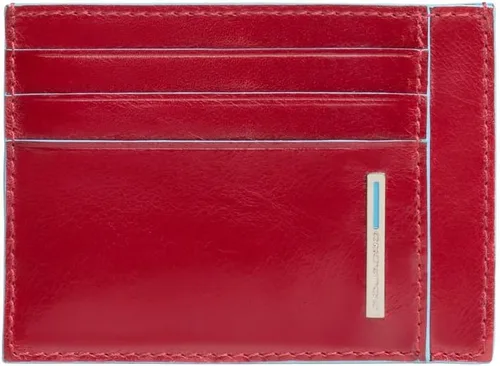 Miniatura 4 de Piquadro Estuche para tarjetas de crédito para hombre, impresión, talla única, Rojo -, Estuche para tarjetas de crédito